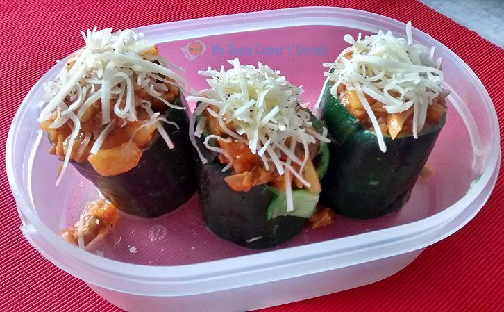 Receta de calabacines rellenos paso a paso